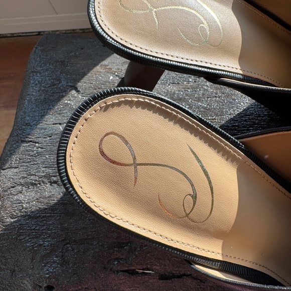 Sam Edelman Black kitten heel mules “Skya” - Picture 9 of 9
